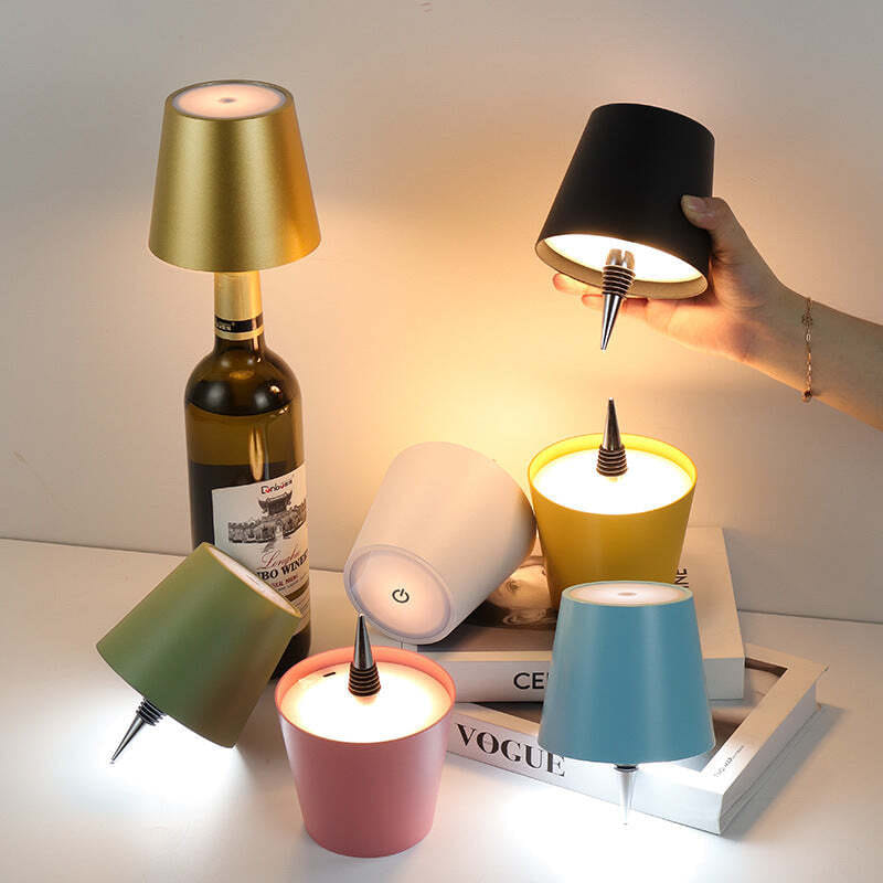 Color: GREEN - Napa Glow LED  Ambient Wine Bottle Lamp Instant And Rechargeable