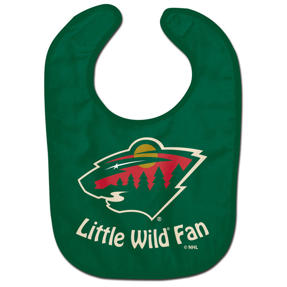 Minnesota Wild Baby Bib All Pro Style - Special Order