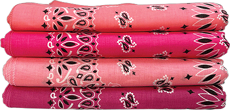 B and ANNA Paisley Asst Think Pink