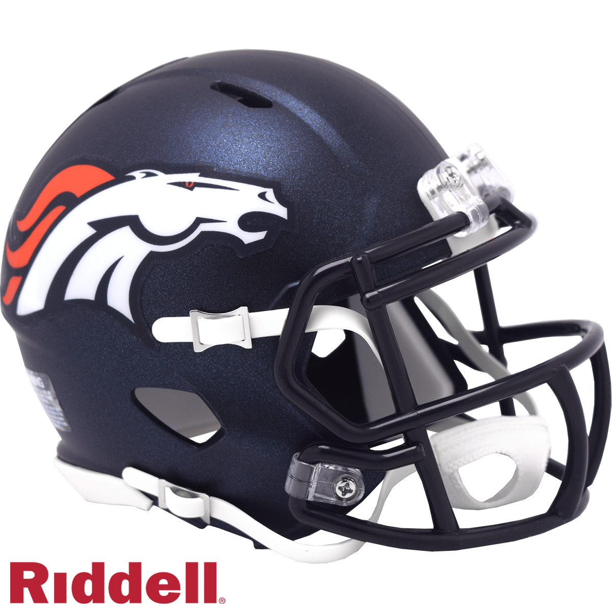 Denver Broncos Helmet Riddell Replica Mini Speed Style 2024