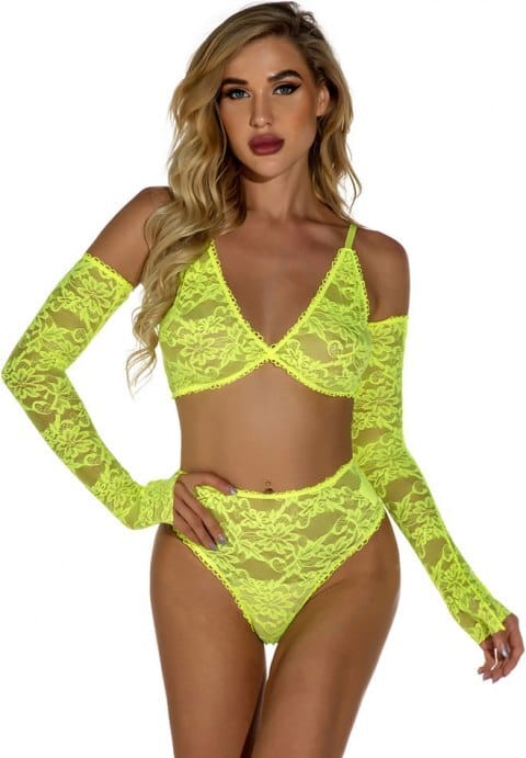 Love Don't Pay The Bills Bra Set