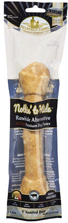 FIELDCREST FARMS Nothin To Hide Ultra Knotted Bone 9 Beef 1pk inch