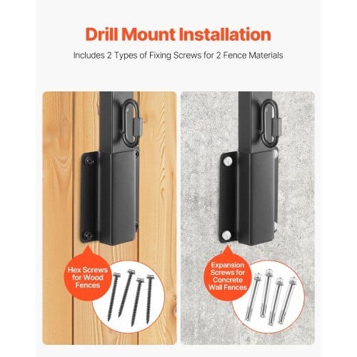 Fence Post Extender, 8 Packs 23.8 in Barbed Wire Arm, Sturdy Steel Fence Height Extender, Flat or Surface Mounted Barbed Wire Extension Arms, Protect Privacy and Prevent Pets Jumping Off