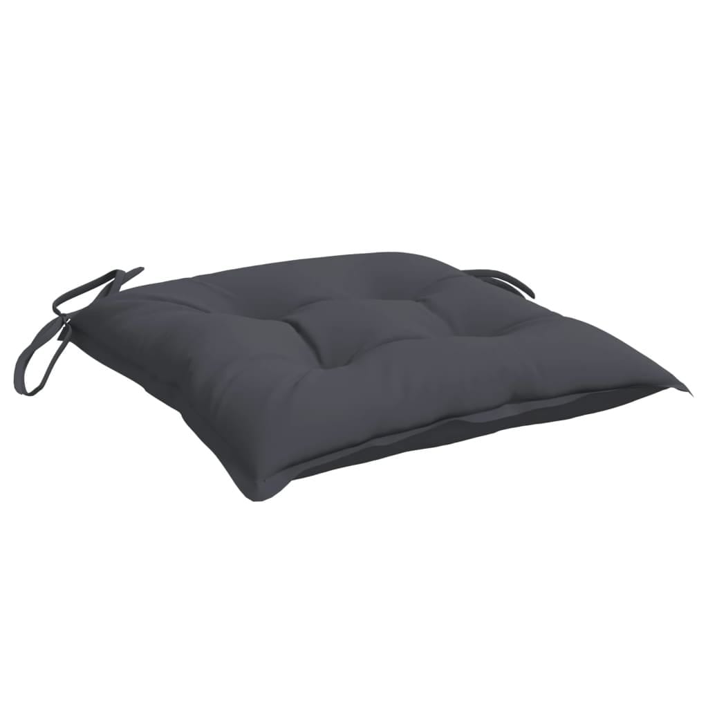 Chair Cushions 6 pcs Anthracite 19.7"x19.7"x2.8" Oxford Fabric