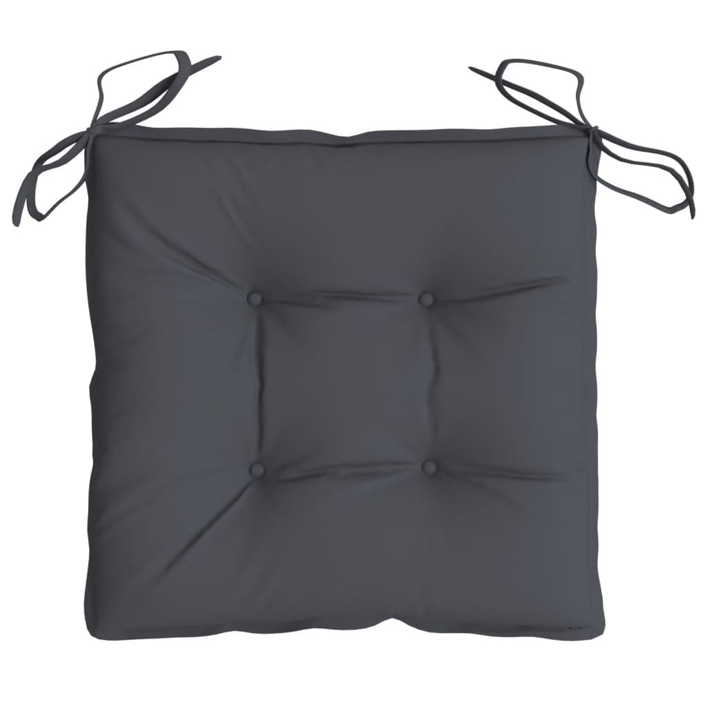 Chair Cushions 6 pcs Anthracite 19.7"x19.7"x2.8" Oxford Fabric