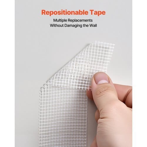 Drywall Mesh Tape, 1.97 inch W x 147.64 ft L Self-Adhesive Fiberglass Drywall Joint Tape, 36 Rolls Dry Wall Patch for Easy Sheetrock Ceiling Crack Repair, to Achieve Smooth Even Wall Surface