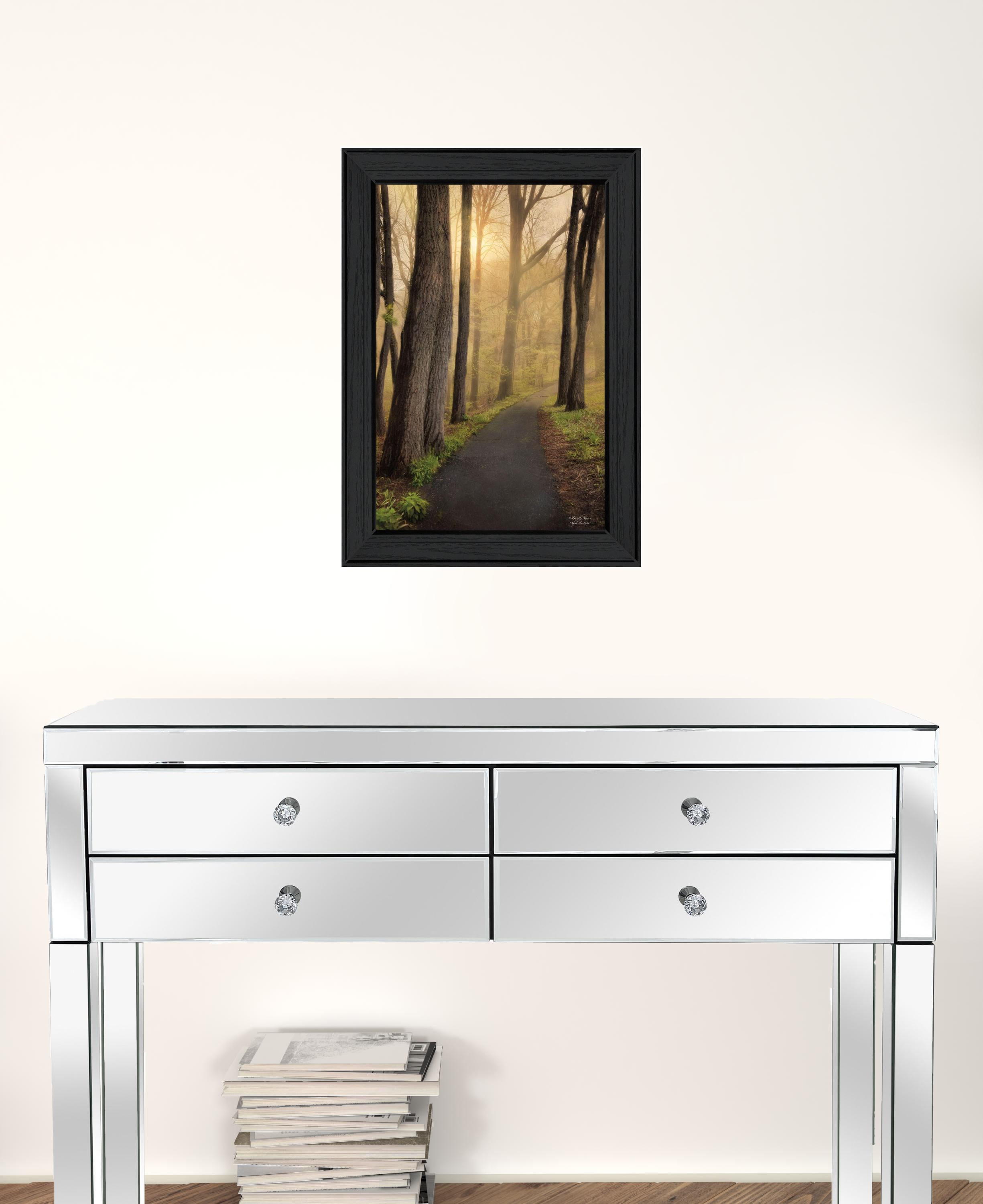 After The Rain Black Framed Print Wall Art