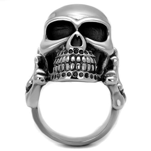 TK2246 - High polished (no plating) Stainless Steel Ring with No Stone