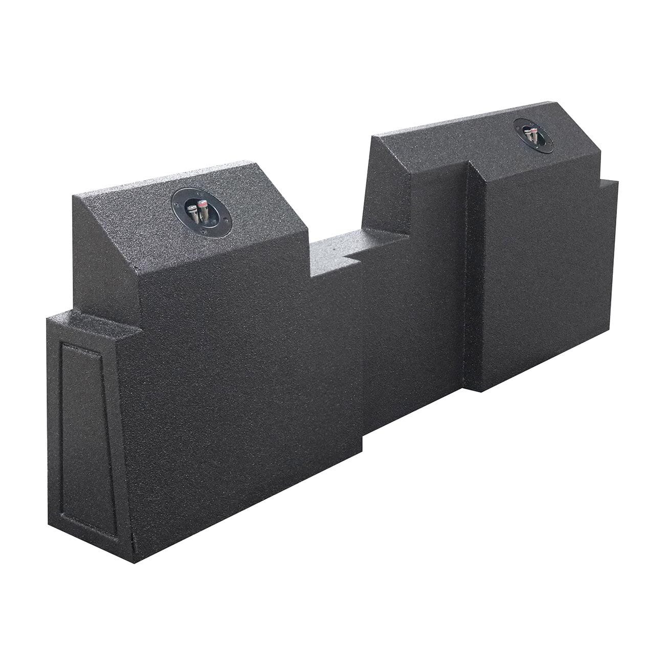 QPower "QBOMB" 2019 - 2024 Jeep Gladiator Dual 12´´ Sealed Empty Woofer Enclosure