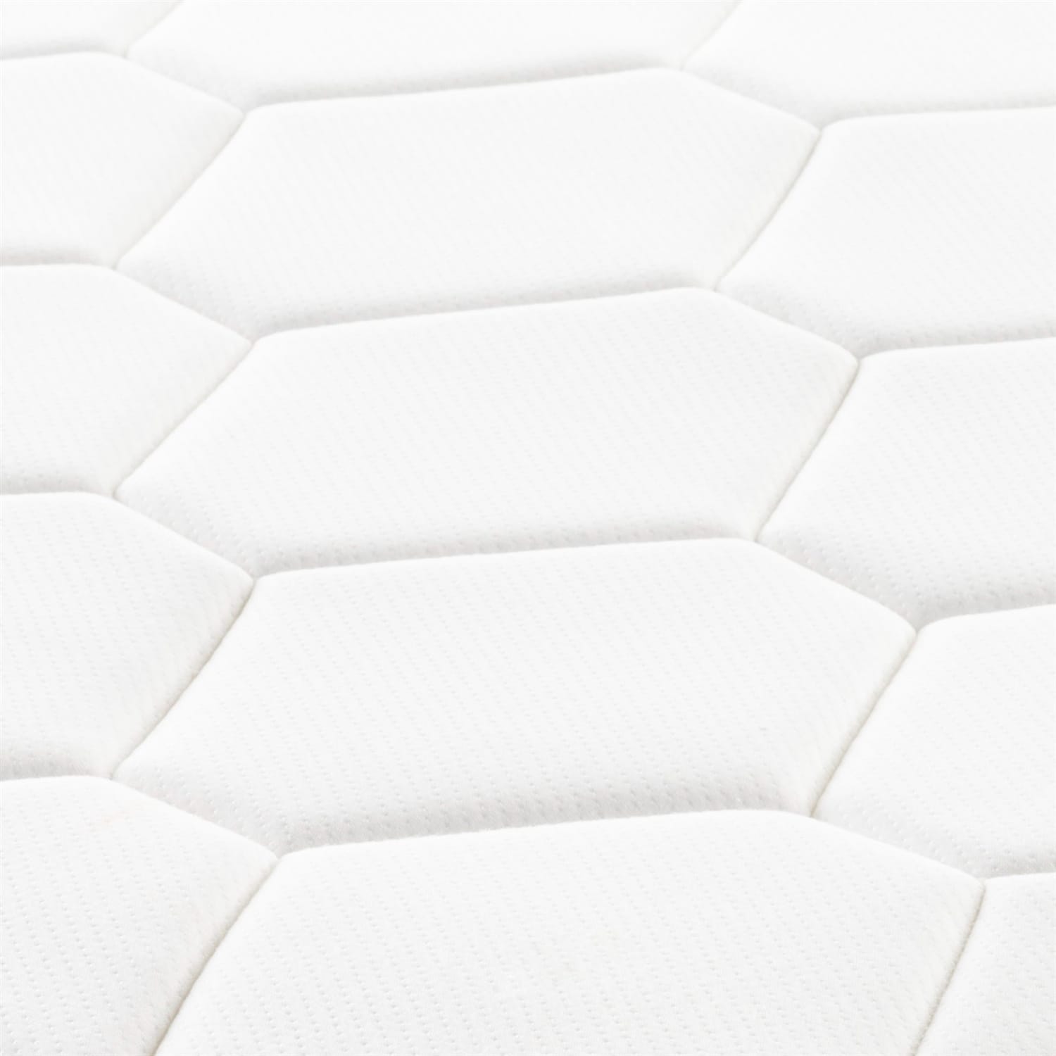 Twin size 8-inch Plush Memory Foam Innerspring Hybrid Mattress