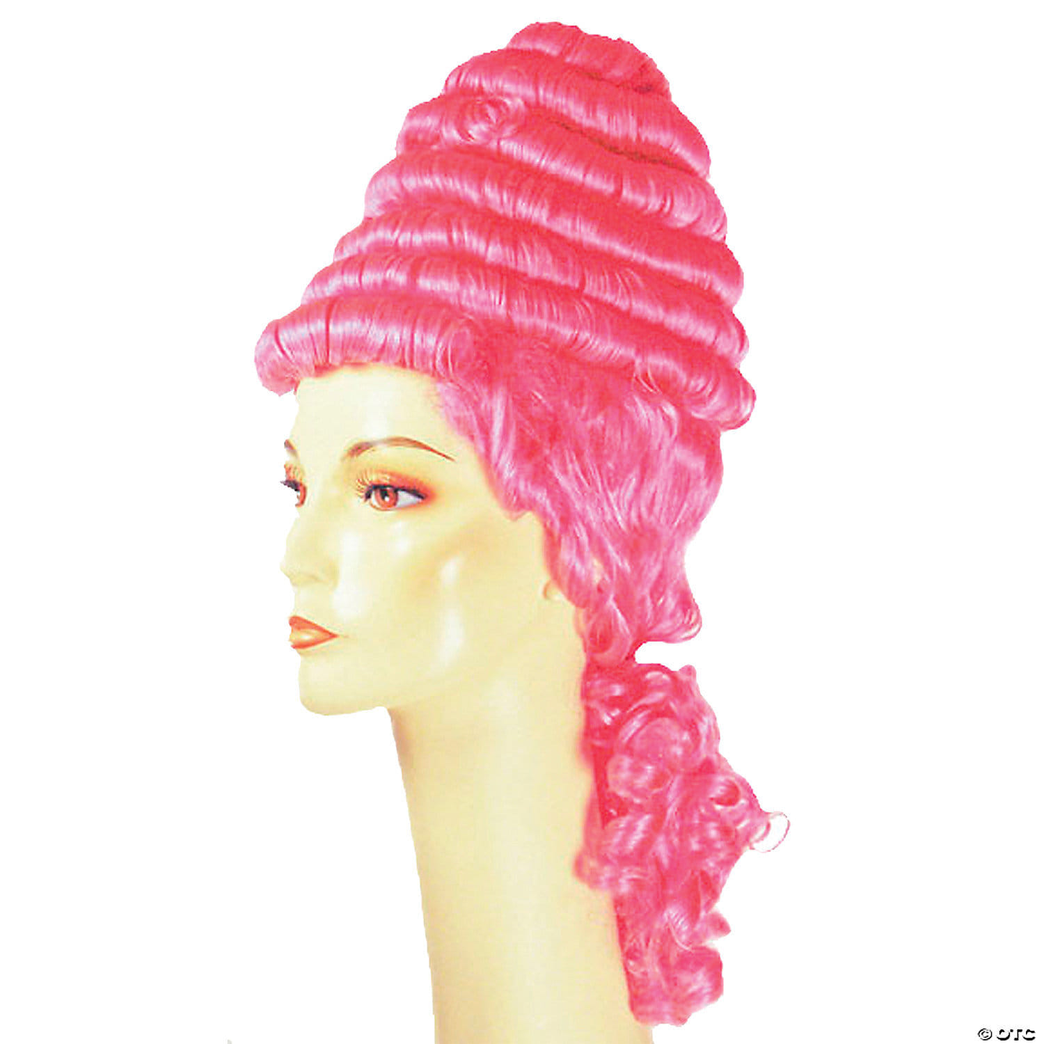 Colonial lady tower wig