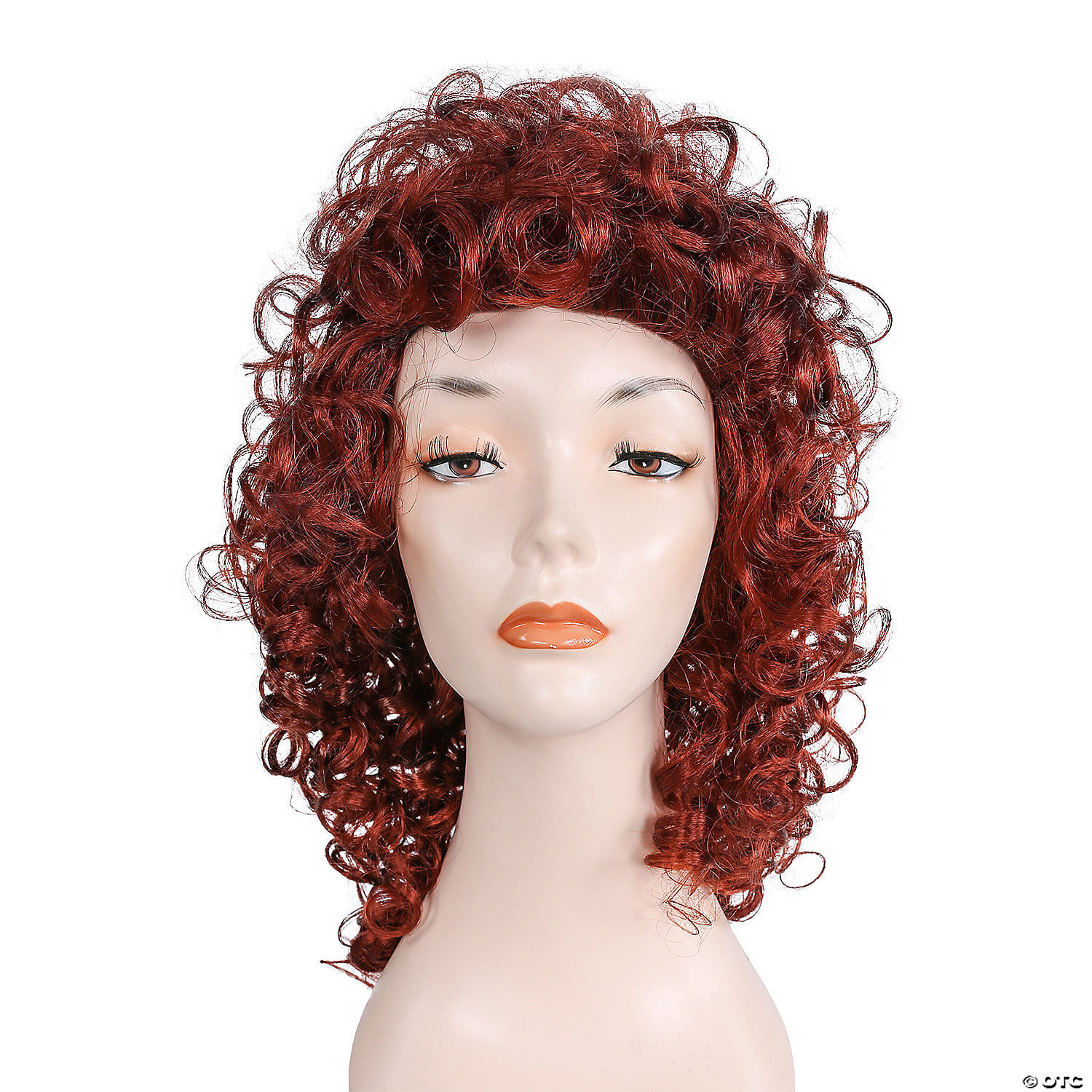 Adult fancy bargain curly wig