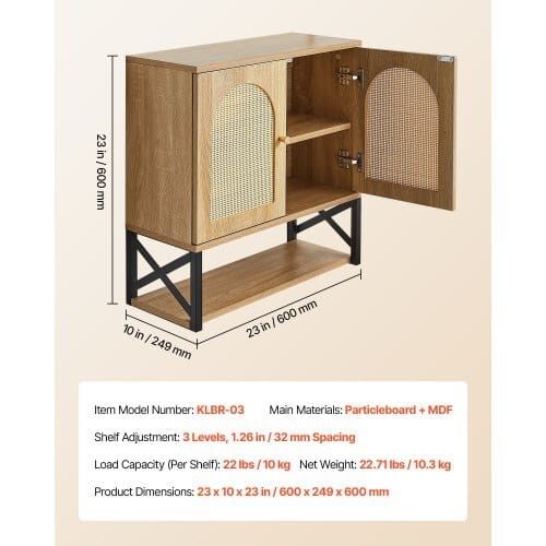 Bathroom Wall Cabinet, with 2 Doors and Adjustable Shelf, Over the Toilet Storage Medicine Cabinet Wall Mounted, Hanging Organizer with Shelves & Open Partition for Laundry Room Kitchen Restroom