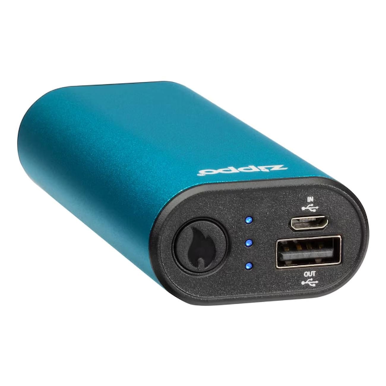 Zippo HeatBank 6 Rechargeable Hand Warmer (Blue Finish)