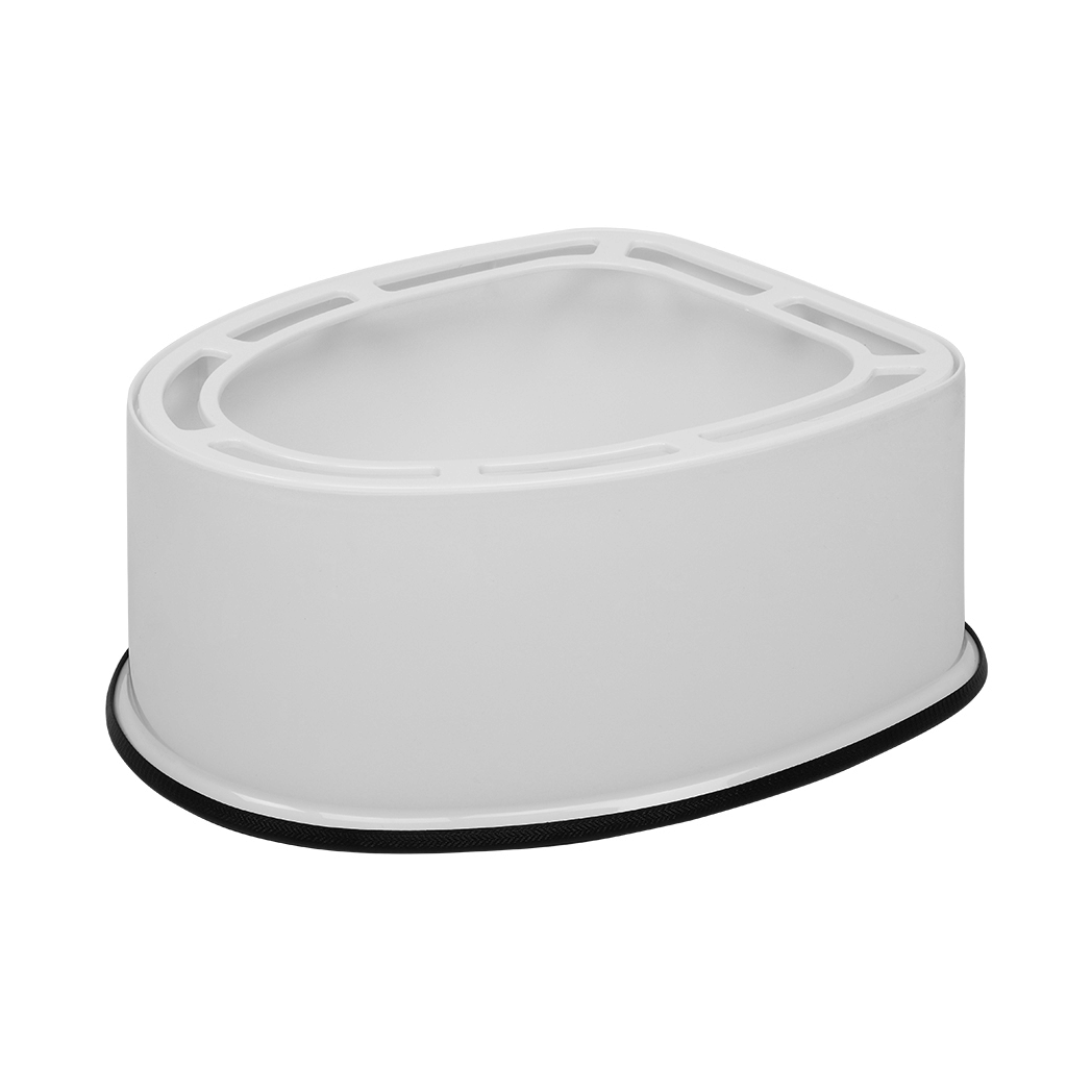 Portable Toilet with Non-slip insert Grey