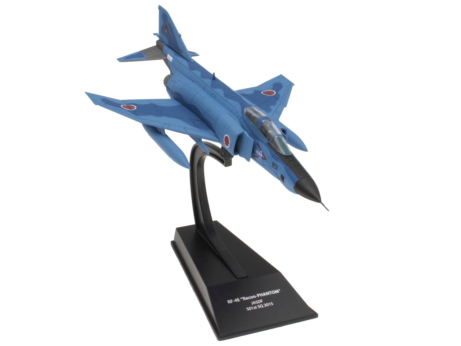 McDonnell Douglas RF-4E "Recon-Phantom" Aircraft "501st Squadron" (2015) Japan Air Self-Defense Force 1/100 Diecast Model by Hachette Collections
