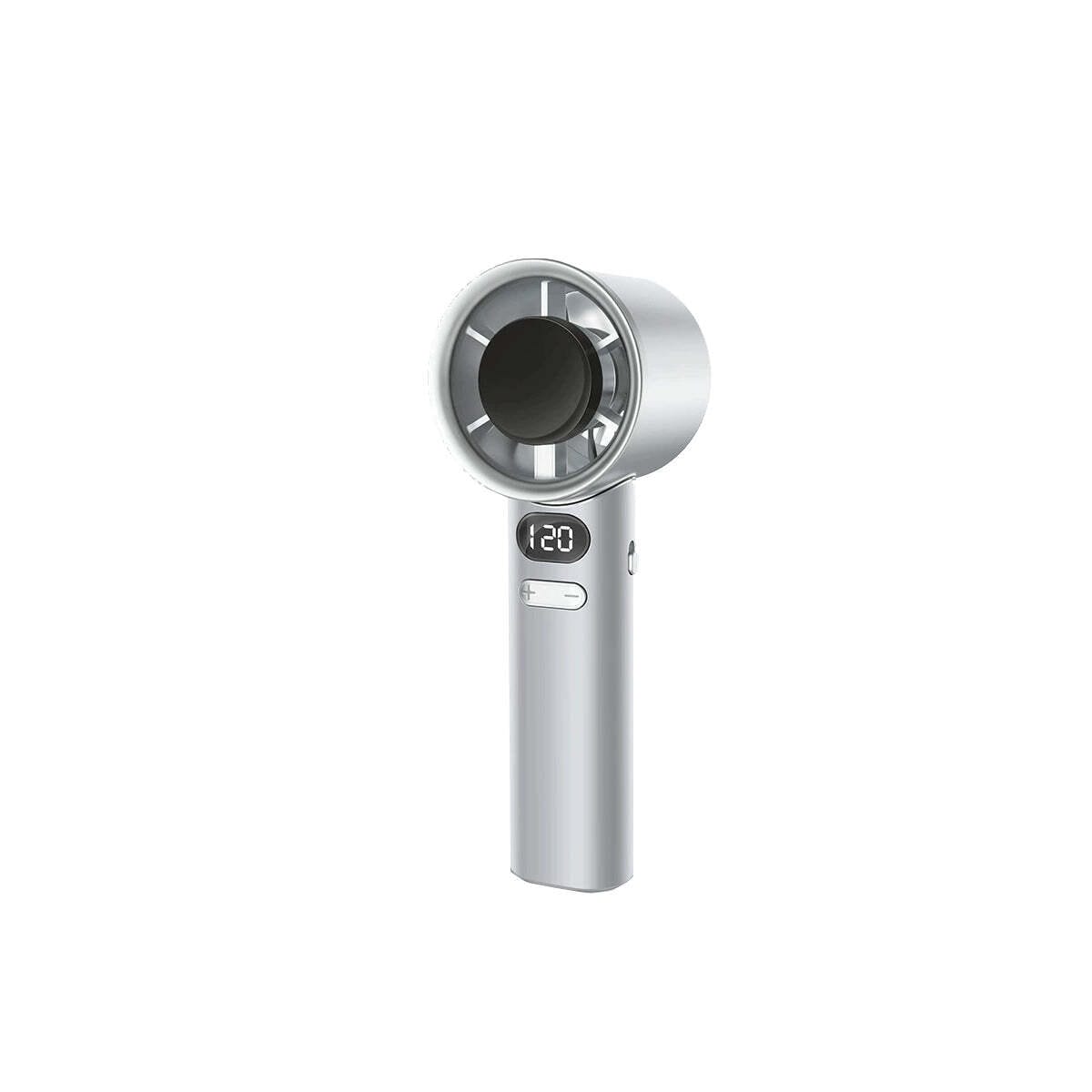 Color: SILVER - Windy Waves USB High-Speed Turbine Handheld Fan