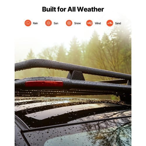 Roof Rack Cargo Basket, 64 x 39 x 4.53 in, Heavy Duty Roof Top Carrier Basket with Extension, 200 lbs Capacity, All-Weather Car Top Luggage Holder, Universal Fit for SUVs Trucks Vehicles Pickups