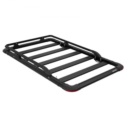 Roof Rack Cargo Basket, 64 x 39 x 4.53 in, Heavy Duty Roof Top Carrier Basket with Extension, 200 lbs Capacity, All-Weather Car Top Luggage Holder, Universal Fit for SUVs Trucks Vehicles Pickups
