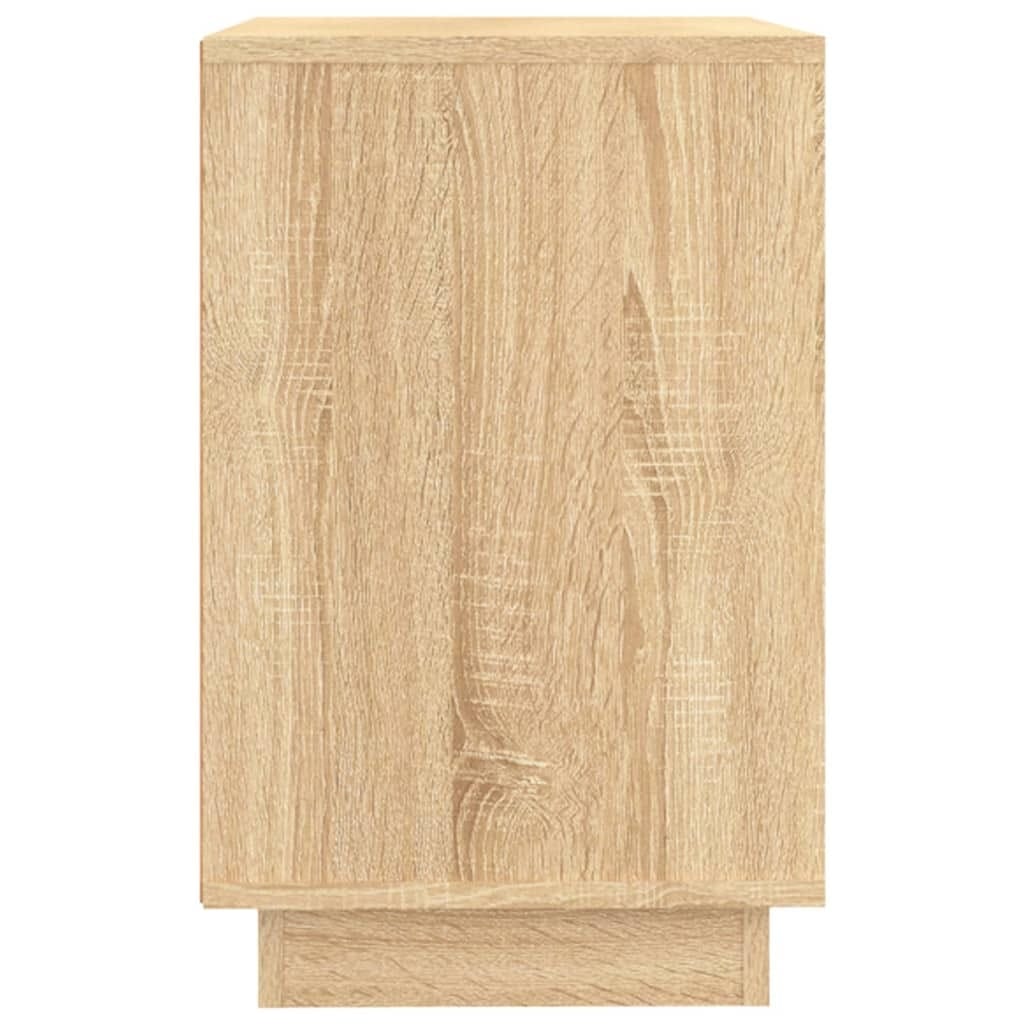 Sideboard Sonoma Oak 40.2"x13.8"x21.7" Engineered Wood