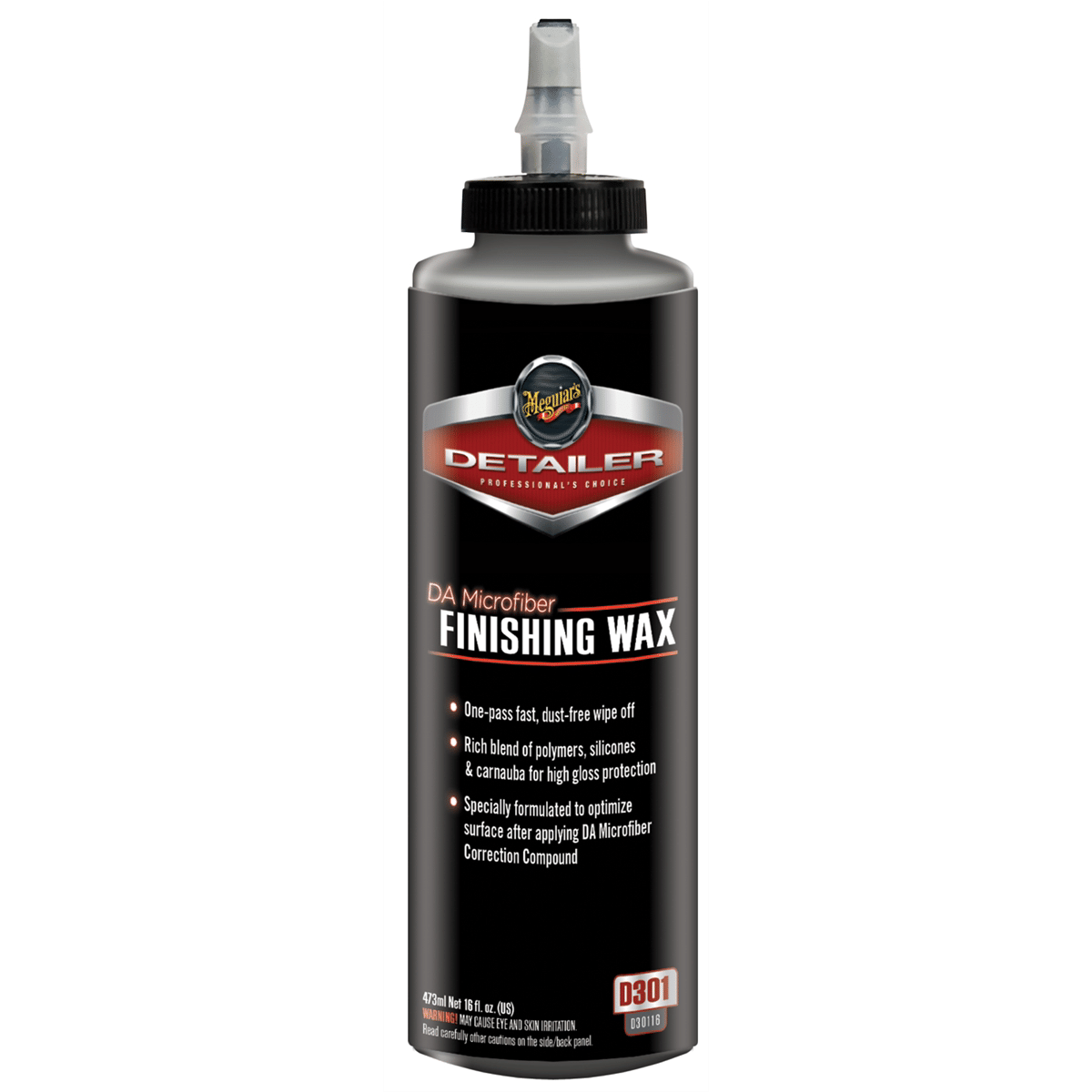 Meguiar's Automotive DA Microfiber Finishing Wax, 16 oz.
