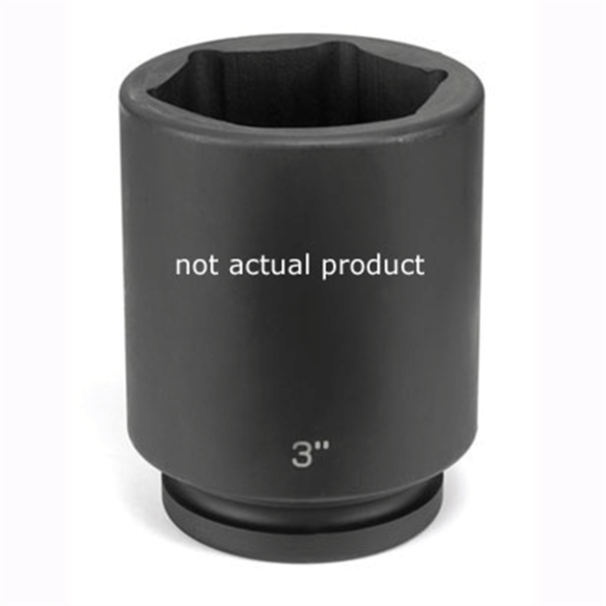 Grey Pneumatic 1" Drive x 3-1/8" Deep Socket