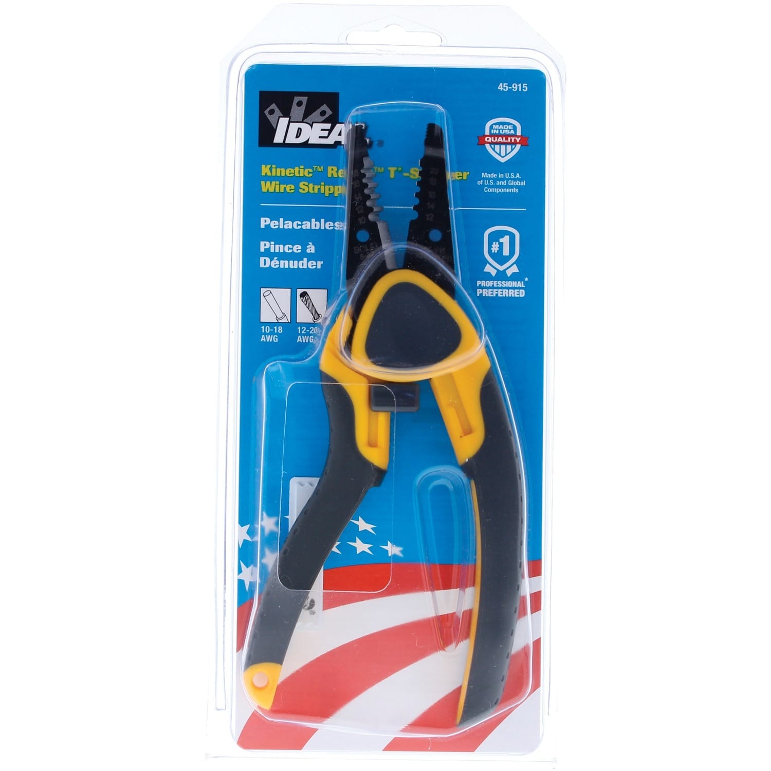 IDEAL 45-915 Kinetic Reflex T-Stripper Wire Stripper
