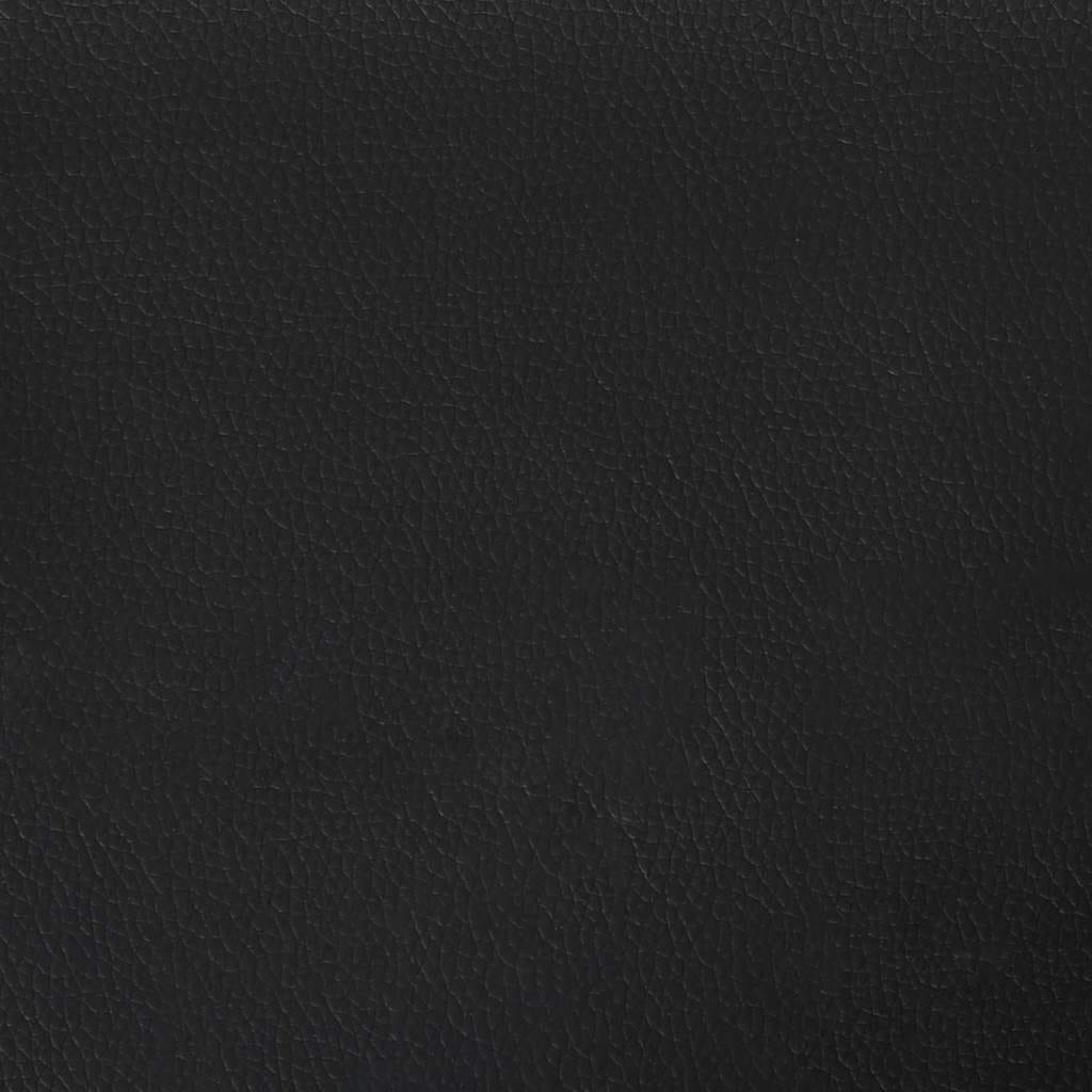 Dining Chairs 2 pcs Black Faux Leather