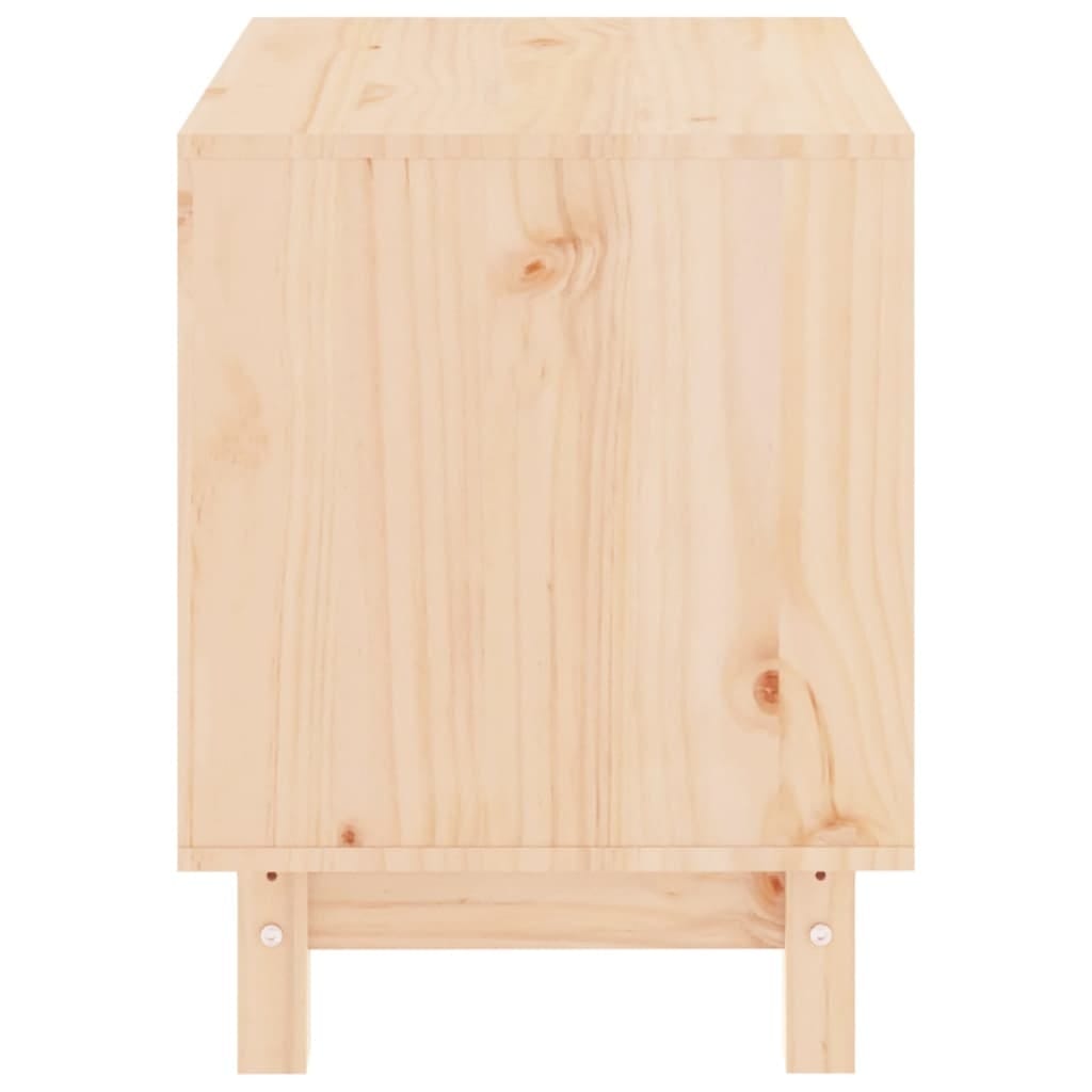 Dog House Natural Solid pine wood 19.7x15.7x20.5 in Simplistic