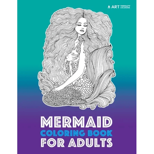 Mermaid Coloring Book For Adults - Paperback