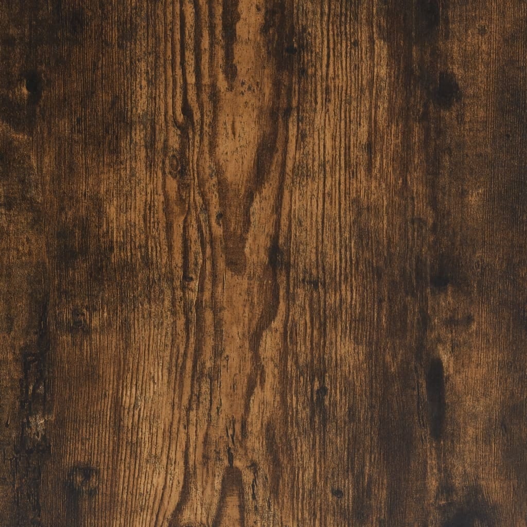 Printer Stand Smoked Oak 15.7"x12.6"x8.9" Engineered Wood