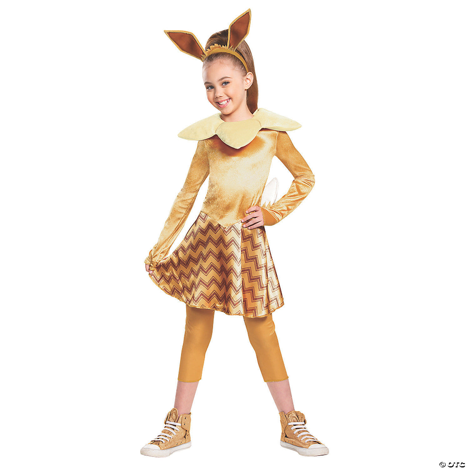 Girl's eevee deluxe costume 10-12