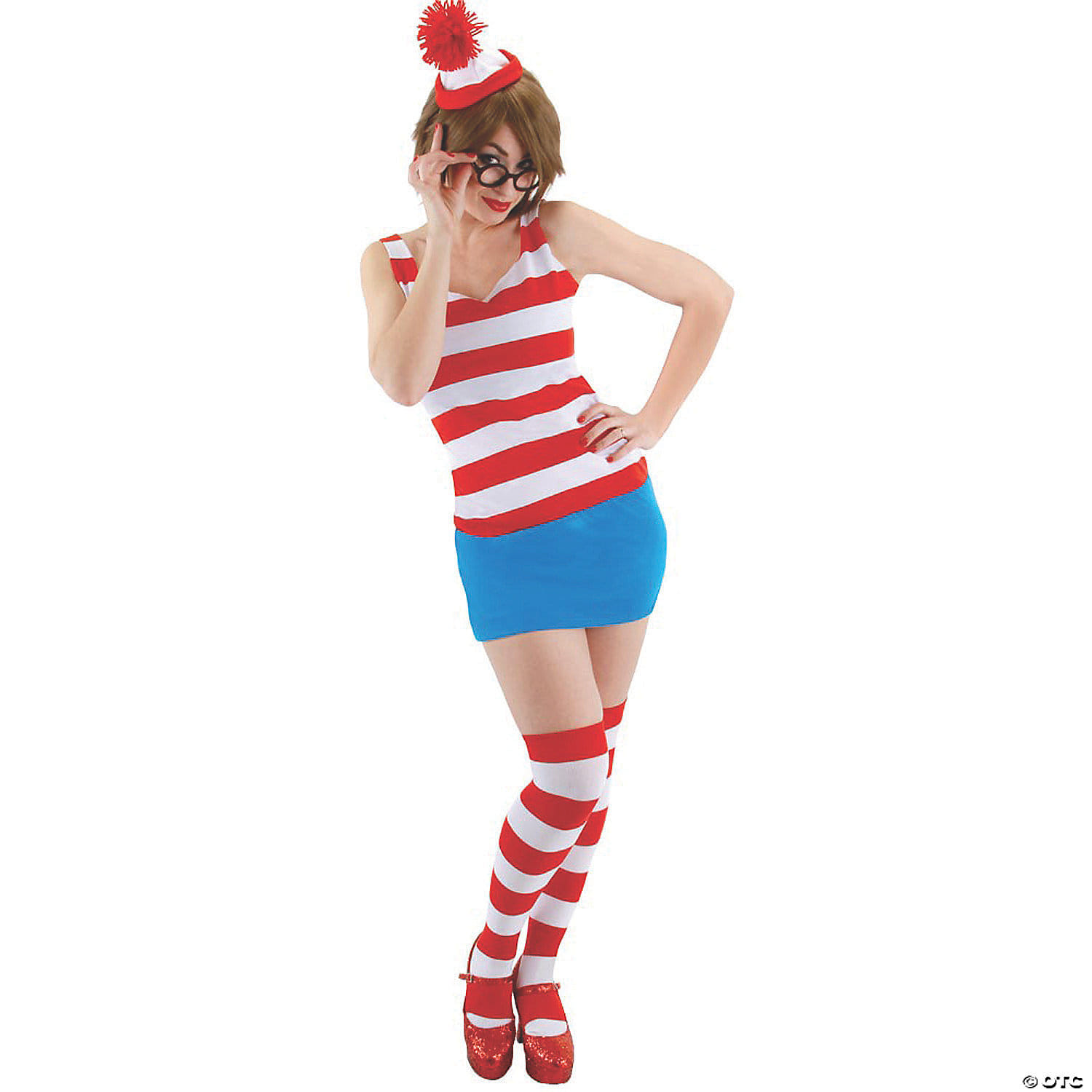 Wheres waldo dress lg/xl14-16