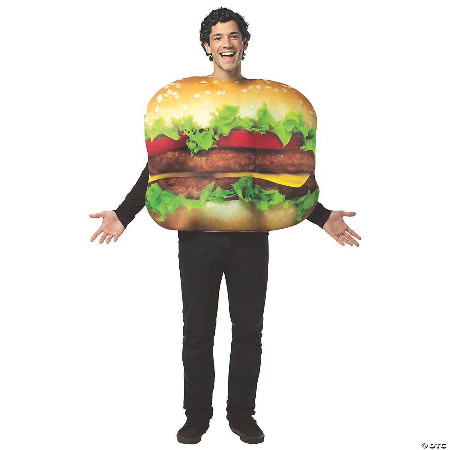 Cheeseburger adult costume