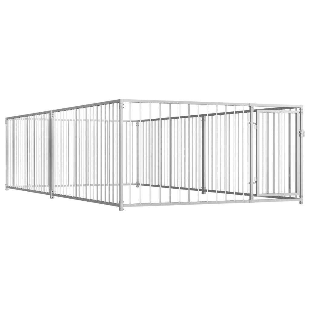 Outdoor Dog Kennel 78.7"x157.5"x39.4"