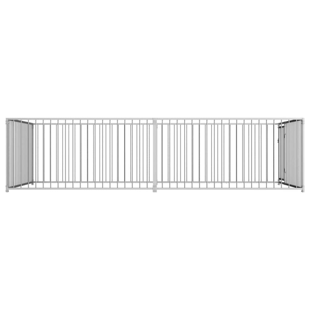 Outdoor Dog Kennel 78.7"x157.5"x39.4"