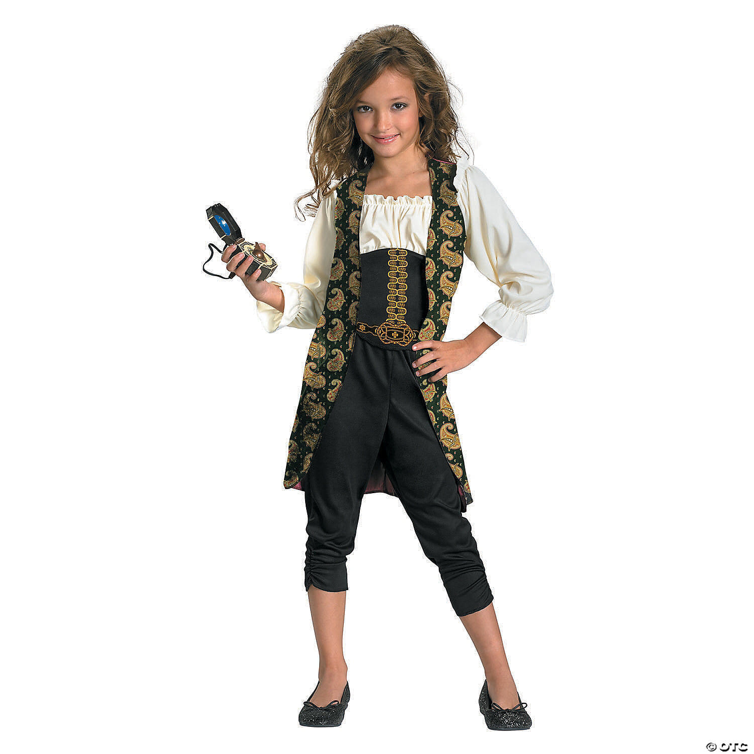 Girl s Classic Pirates of the Caribbean Angelica Costume Small