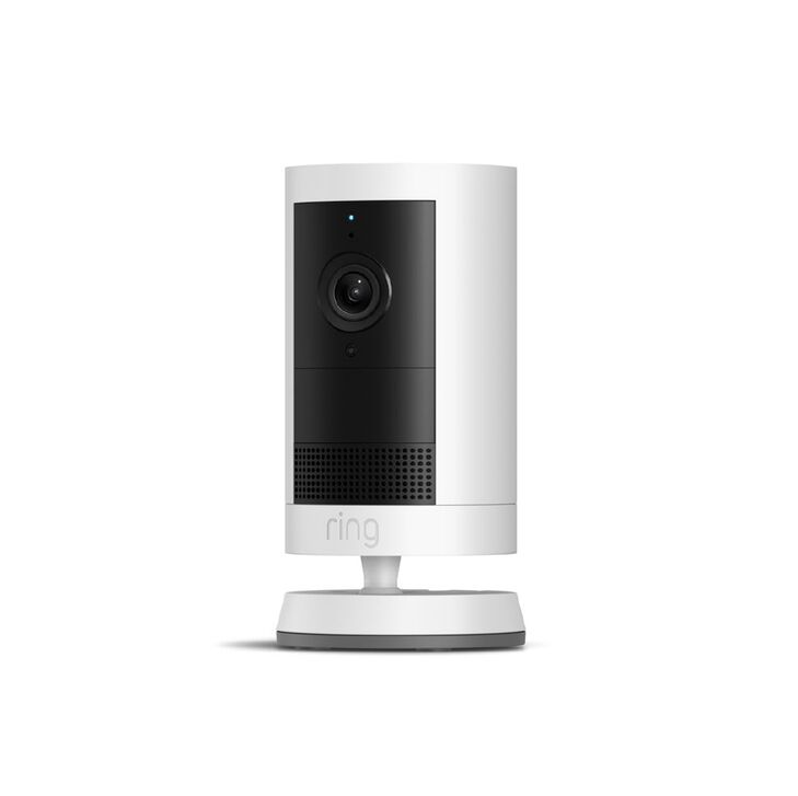 Ring Outdoor Camera Plus 2k Battery - White
