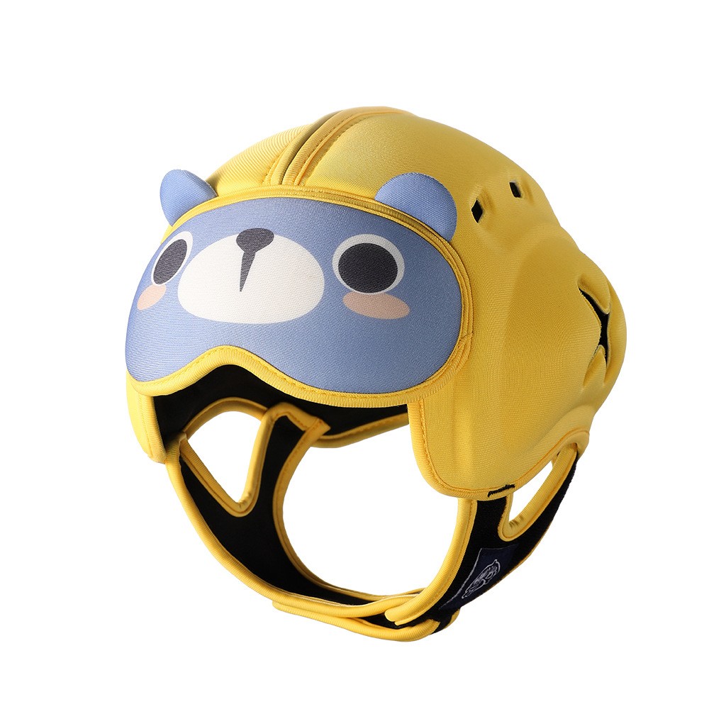 Baby Safety Helmet for Crawling and Walking – Ultra Lightweight, Breathable, Adjustable Head Protector with Cute Animal Designs