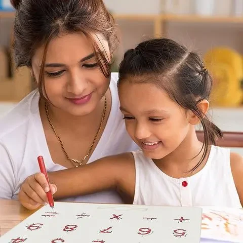 Magnetic Letter Tracing Board – Double-Sided ABC Sensory Toy