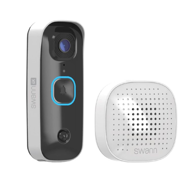 Swann Buddy 4K Video Doorbell and Chime Kit