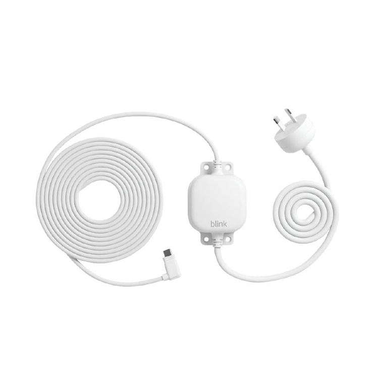 Blink Mini 2 and Outdoor 4 Power Adapter - White