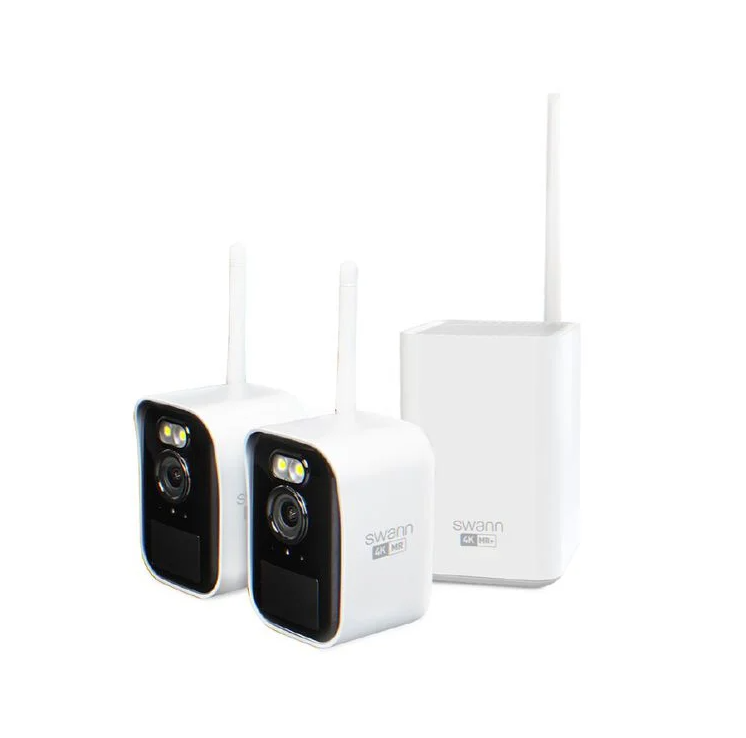 Swann MaxRanger4K Mini Wireless Security System / Base Station / 32GB / 2x MINICAM 4K IP Cameras