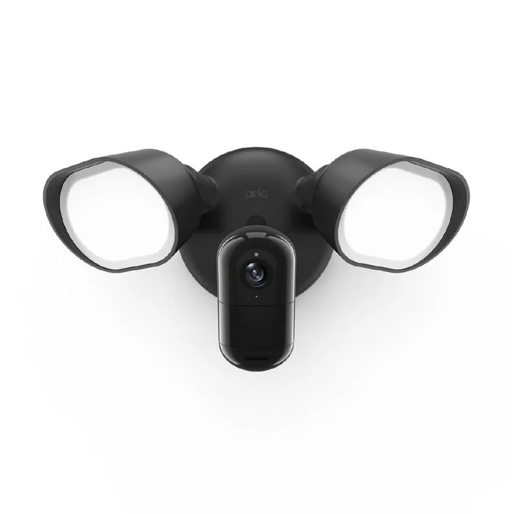 Arlo Wired Floodlight Camera - Black