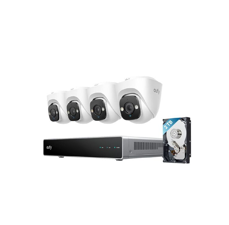 Eufy NVR Security System E41 - 4 x Turret Cameras