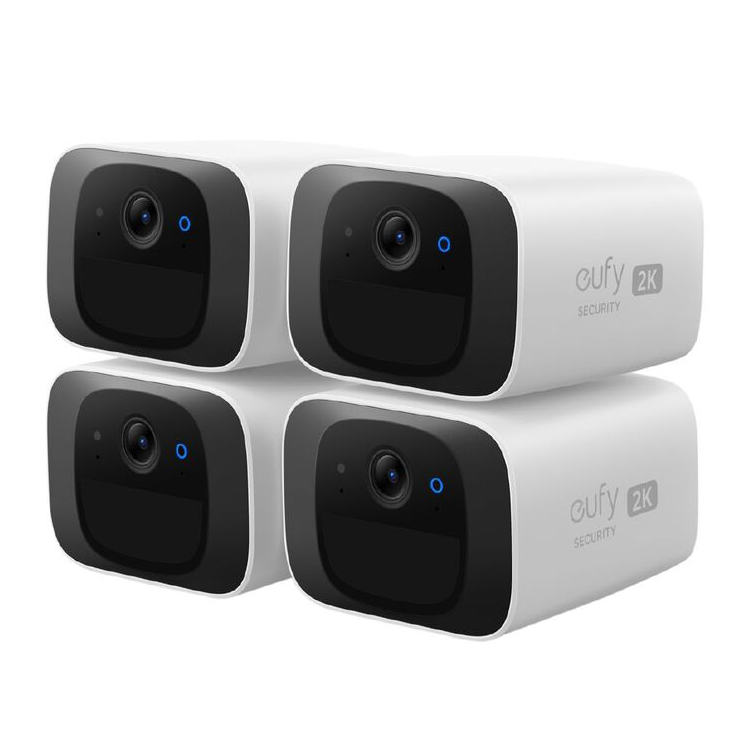 Eufy Security Home Security Starter Pack, SoloCam C210 4-Pack