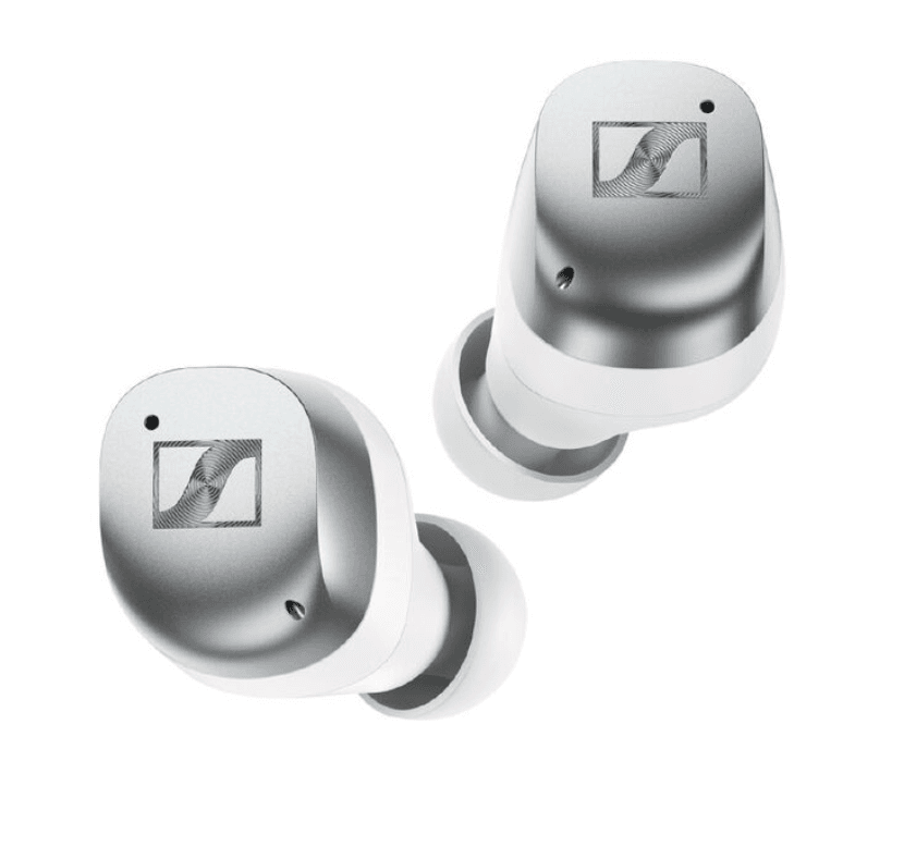 Sennheiser MOMENTUM True Wireless 4 - White Silver – Premium Wireless Audio with Exceptional Clarity