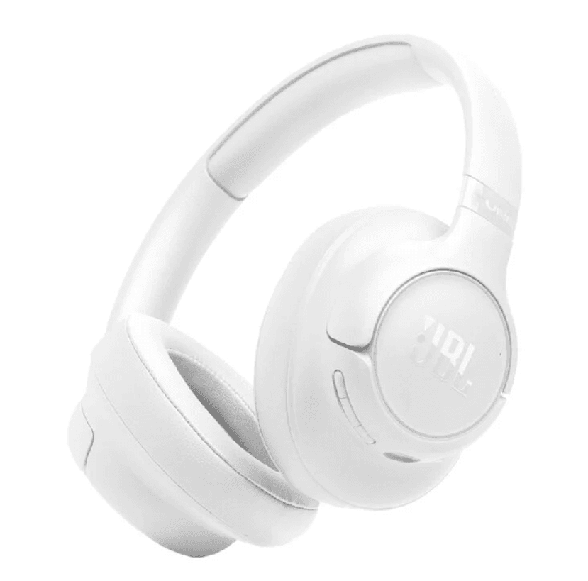 JBL Tune 730BT Wireless Over-Ear Headphones - White – Powerful Wireless Sound with All-Day Comfort
