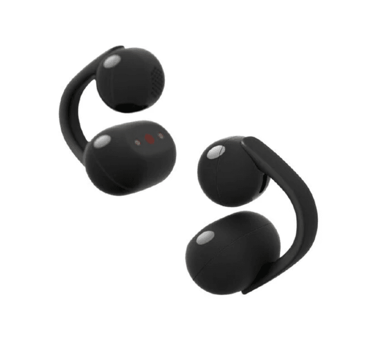 Sony Clip Open-Ear True Wireless Headphones - Black – Lightweight Open-Ear Comfort with Everyday Awareness
