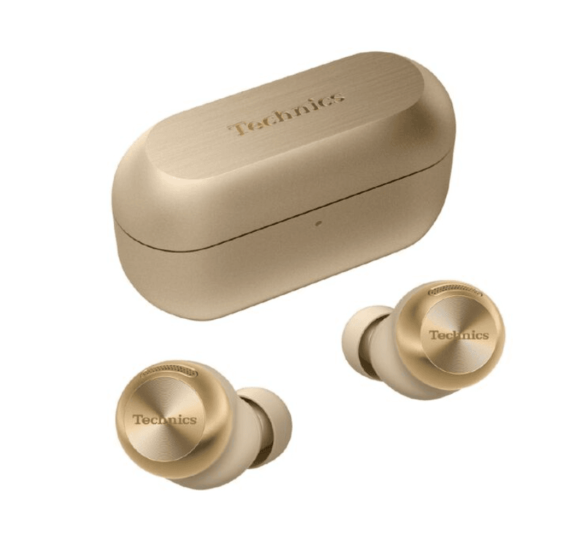 Technics AZ100 True Wireless Noise Cancelling Earbuds - Champagne – Premium Wireless Audio with Elegant Everyday Performance